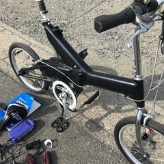 ホンダ　ラクーン　COMPO 限定のブラックリミテッド 18インチ電動アシスト折り畳み自転車 電動アシスト自転車「ホンダ ラクーン<コンポ>ブラックリミテッド」を