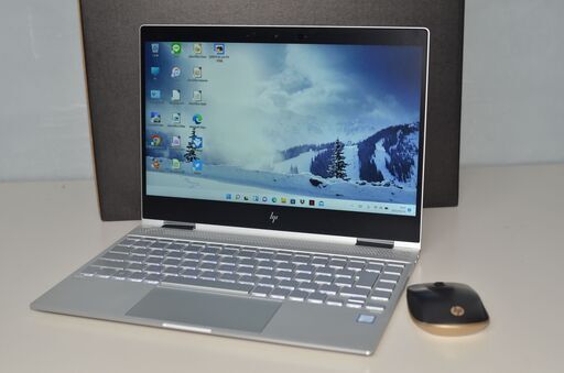 最新Windows11+office 爆速SSD256GB HP Spectre x360 13-ac012TU 13.3型ワイド 第8世代 i5-8250U/メモリ8GB/無線/Webカメラ/タッチパネル