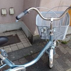 超美品[BRIDGESTONE] WAGON[ワゴン] 18/16吋三輪車 アルミ/シングル