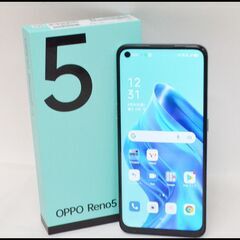 美品 SIMロック解除済 OPPO Reno5 A 5G (es...