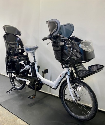 関東全域送料無料 保証付き 電動自転車　ヤマハ　パスキッスミニ　20インチ 3人乗り 8.7ah 高年式