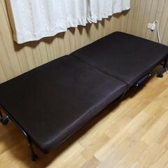 【予約販売】折り畳み式シングルベッド