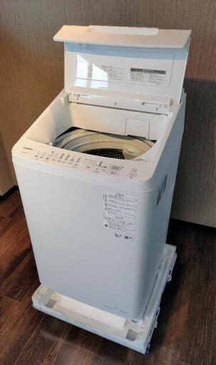 未使用・超美品】日立 全自動洗濯機10Kgビートウォッシュ 21年モデル