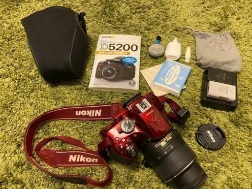 Nikon 一眼レフカメラD5200 レッド ニコン | pcmlawoffices.com
