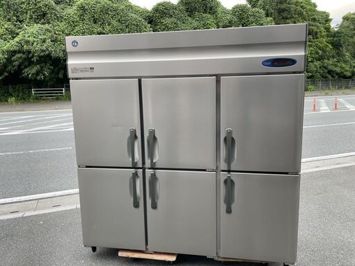 ☆中古品 ホシザキ業務用冷凍庫 オール冷凍 6枚扉 HF-180Z3 2015年製 3相200V 1637L 1800ｘ800ｘ1900ｍｍ 動作問題なし☆