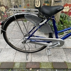 【2551】学童　ブリヂストン　27インチ　シート新品　20,400円（防犯・税込）