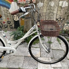 【2554】シティ　パナソニックCOLORS 前後タイヤ新品　27インチ　17,100円（防犯・税込）