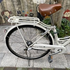 【2554】シティ　パナソニックCOLORS 前後タイヤ新品　27インチ　17,100円（防犯・税込）