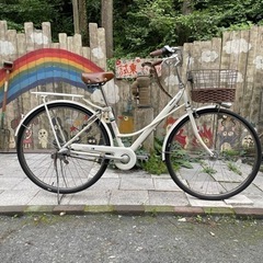 【2554】シティ　パナソニックCOLORS 前後タイヤ新品　27インチ　17,100円（防犯・税込）