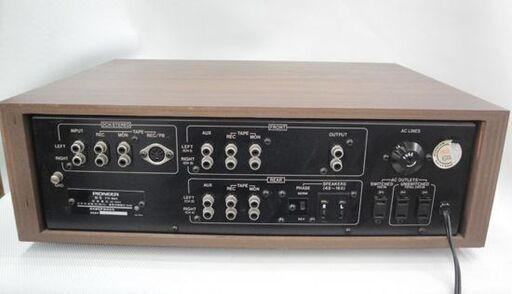 Pioneer パイオニア FR-88A プリメインアンプ ∴ 6C3C5-5 あ&frasl;&frasl;A8704 PIONEER パイオニア FR-88 4チャンネル プリメインアンプ