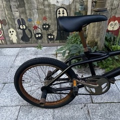 【2546】BMX 色塗替え　20インチ　タイヤ前後新品　17,100円（防犯・税込）