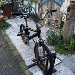 【2546】BMX 色塗替え　20インチ　タイヤ前後新品　17,100円（防犯・税込）