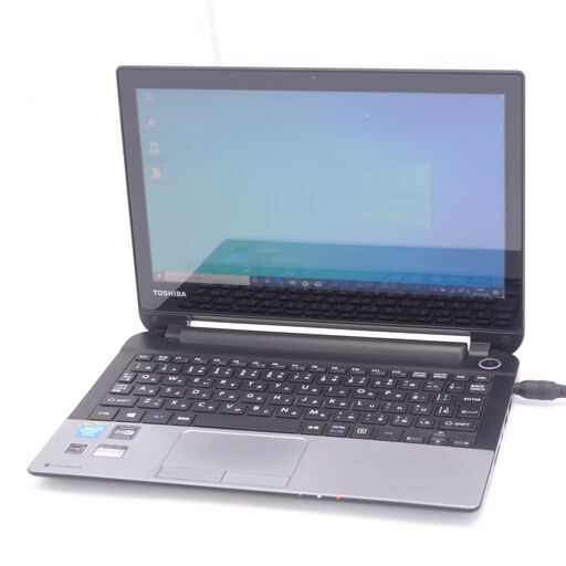 Wi-Fi有 タッチ可 11.6型 シルバー ノートPC 東芝 N51/25M 中古美品 Celeron 4GB 無線 Bluetooth カメラ Windows10 Office