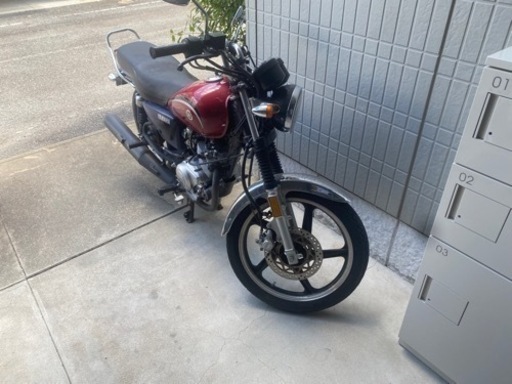 （値下げ）YB125sp ミニSR ファミリーバイク特約　燃費リッター40