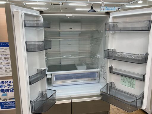 パナソニック 6ドア冷蔵庫 2016年製 NR-F611XPV