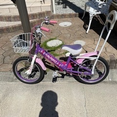 コマなしの子供自転車です。