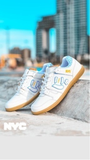 ヴィアサンガチオ　にゅYORK『WHITE×SKYBLUE』限定298足 ヴィアサンガチオ にゅYORK『WHITE×SKYBLUE』限定298足