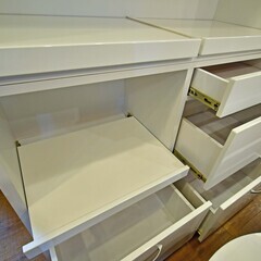 ○大川家具 浅川木工○キッチンボード 食器棚○相模原
