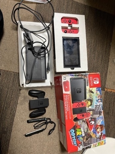 Switch本体　マリオオデッセイセット　ソフトなし