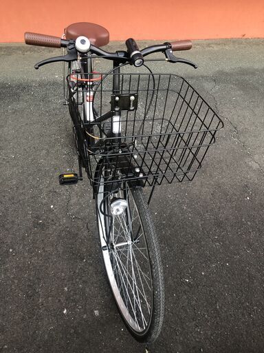 C634☆限定特価☆ 中古自転車 【27インチ 軽快車 6段 LEDオートライト