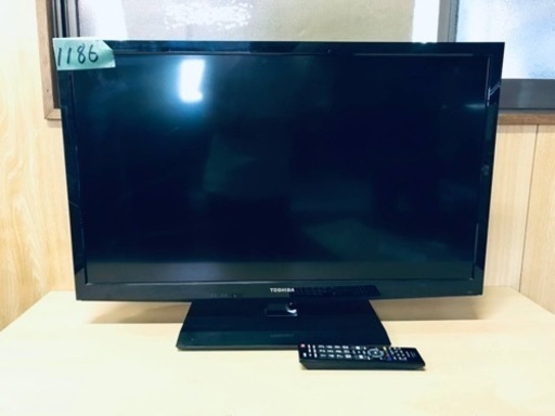 1186番 東芝✨液晶テレビ✨32B3‼️