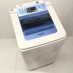 【ネット決済・配送可】全自動洗濯機　Panasonic NA-F...