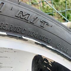 ジムニー　ブロックタイヤ、バリ溝