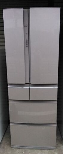 三菱 6ドア冷凍冷蔵庫 MR-RX46C-F 461L フローラル 18年製 配送無料