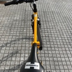 マウンテンバイク】HUMMER製 26インチ 折りたたみ可能 3x6 18段変速