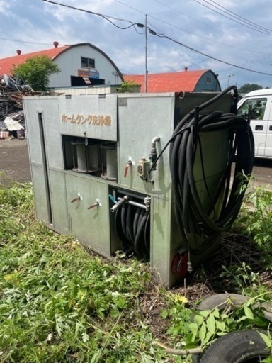 札新商事 灯油専用 ホームタンク高速洗浄機 札幌市北区篠路町拓北