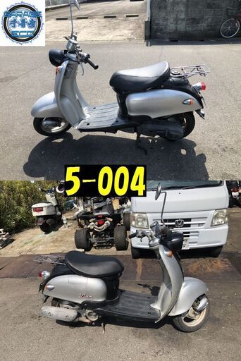 お取引頂きました。「当日納車可能」愛知県公安委員会許可業者(オートバイ商)☆GARAGE-ECO千音寺☆ビーノSA10J黒銀　5-004名古屋市中川区より!! お取引頂きました。「当日納車可能」愛知県公安委員会許可業者(オートバイ