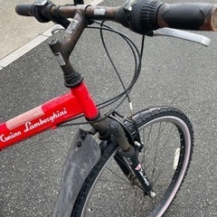値下げしました。☆ランボルギーニ マウンテンバイク 折りたたみ式☆