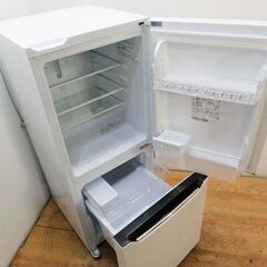 配達設置無料！ 2018年製 130L 冷蔵庫 下冷凍 自動霜取 EL08
