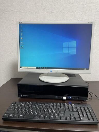 すぐ使える　きれい　NEC21インチモニター付き Intel Corei5 パソコン　SSDに交換済、Windows10 新規インストール済