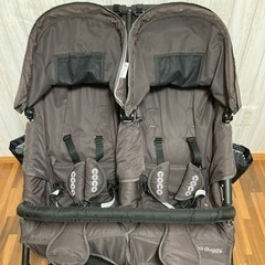 【受付終了】Air buggy エアバギー ココダブル エスプレッソ 双子用 ベビーカー