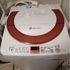 シャープ洗濯機無料(2013年製、7キロ)