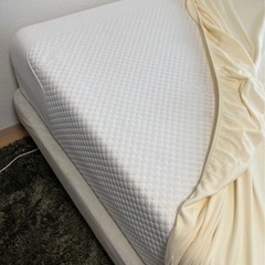 【中古】テンピュールZeroG セミダブルサイズ マットレスのみ