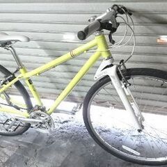 自転車中古 クロスバイク FERTILE 変速8×3 フレームサイズ380 タイヤ700C 