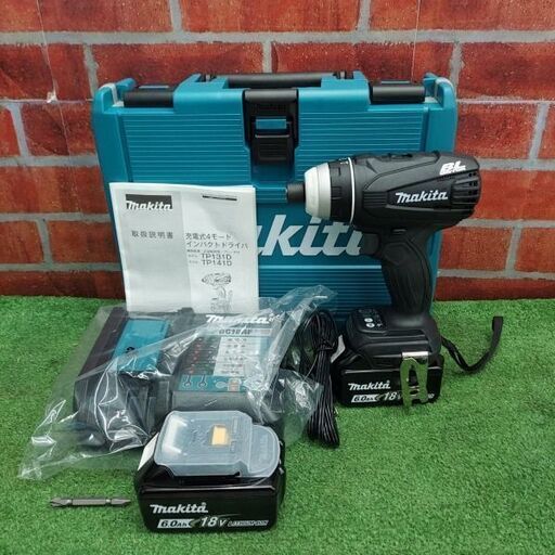 マキタ makita TP141DRGXB 4モードインパクトドライバー【野田愛宕店】【店頭取引限定】【未使用】管理番号：ITGAU3AFK5GU