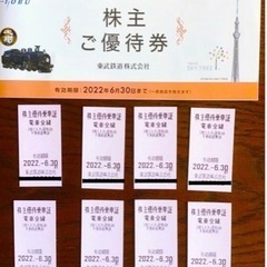 【ネット決済・配送可】東武鉄道 株主優待 乗車証 & 東武動物公...