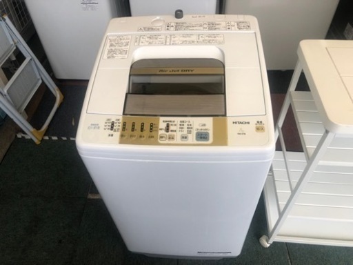 【リサイクルサービス八光　田上店　安心の1か月保証　配達・設置OK】日立 白い約束 全自動洗濯機 NW-Z78（S） （シルバー）7㎏