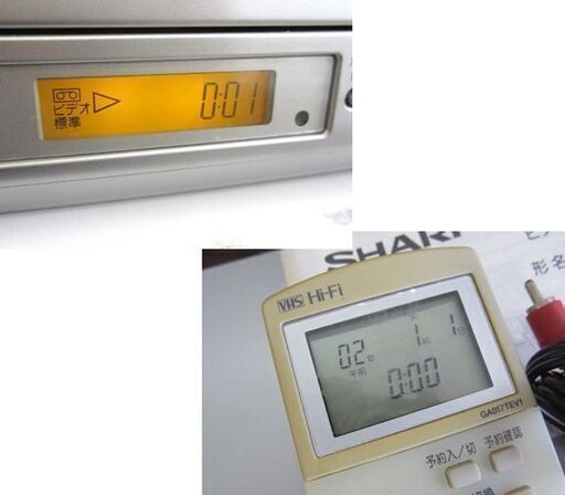 Victor S-VHSカセットレコーダー ビデオデッキ HR-V650 リモコン付き Victor S-VHSカセットレコーダー ビデオデッキ HR-V650 リモコン付き