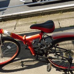 折りたたみ自転車 マウンテンバイク 26インチ FIELD CHAMP フィールド チャンプ シマノ6段変速 