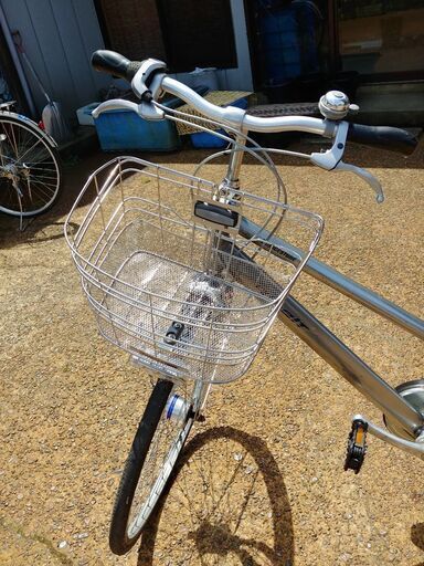 【商談決定】通学自転車①  ステンレス  シティサイクル