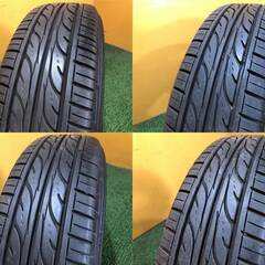 No.892　ダンロップ　EC202　155/65R13　2020年製　ホイール付　13ｘ4.5Ｊ　4穴　PCD100　軽自動車サイズ　4本　140サイズ×4