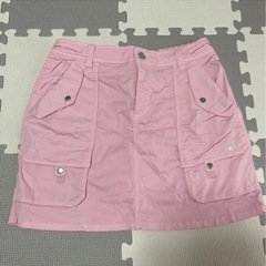 ゴルフスカート☆ピンク☆カーゴミニスカ