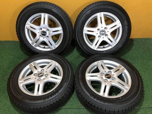 No.894　ヨコハマ　アイスガード　iG50プラス　スタッドレスタイヤ　165/70R14　2020年製　軽自動車サイズ　アルミ付き　4本 No.894 ヨコハマ アイスガード iG50プラス スタッドレスタイヤ 165