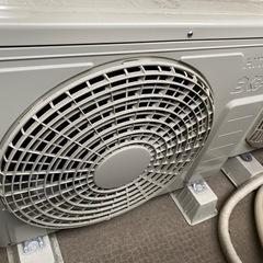 美品】【値段交渉⭕️】保証書付きエアコン 白くまくん