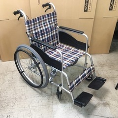 MATSUNAGA 車椅子 介護用品 ブレーキ付 パンクなし 説...