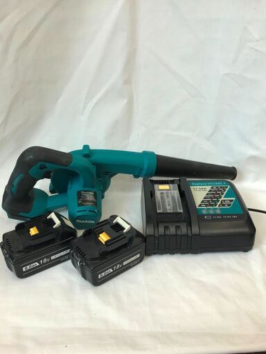 新入荷！！　マキタ　充電式ブロア　充電器　バッテリー×2　動作チェックOK